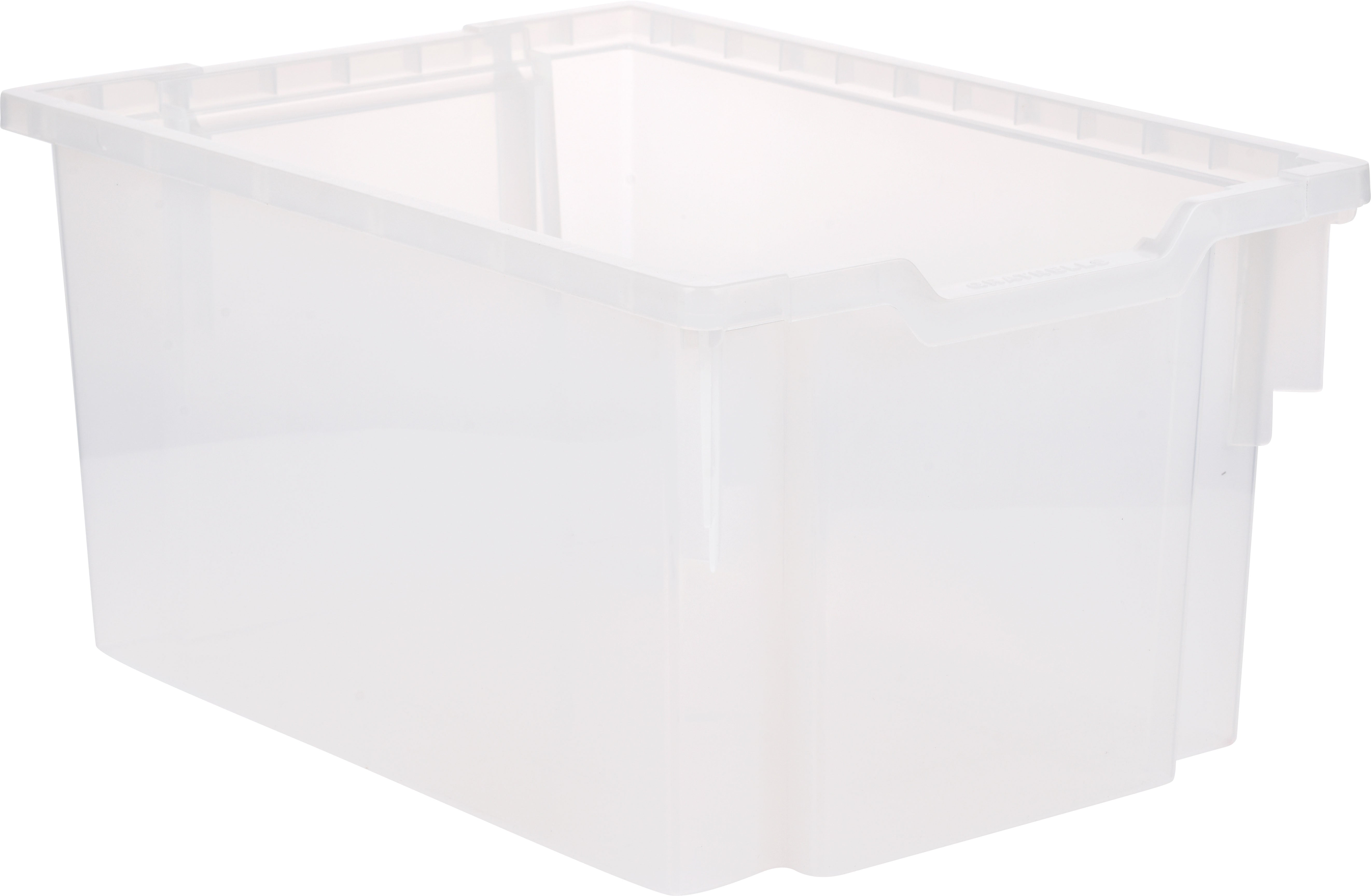 großer Schiebecontainer - transparent (Schienen inkl.)