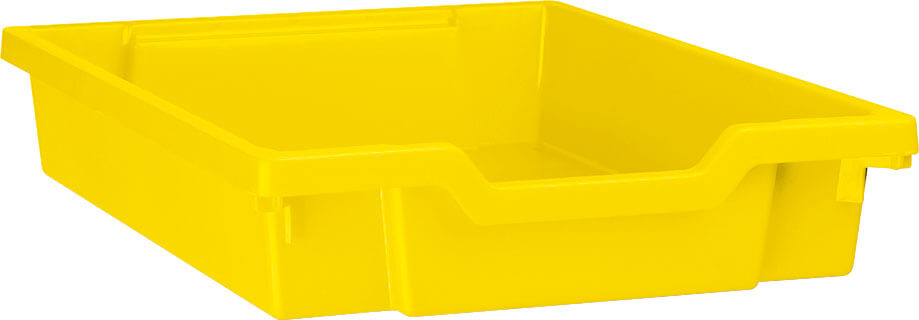 kleiner Schiebecontainer - gelb (Schienen inkl.)