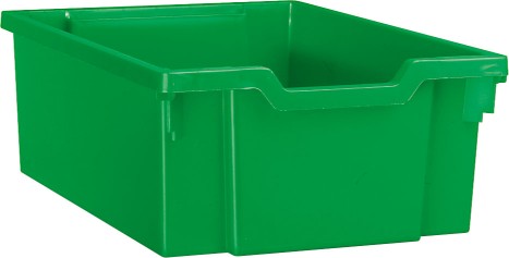 mittlerer Schiebecontainer - grün (Schienen inkl.)