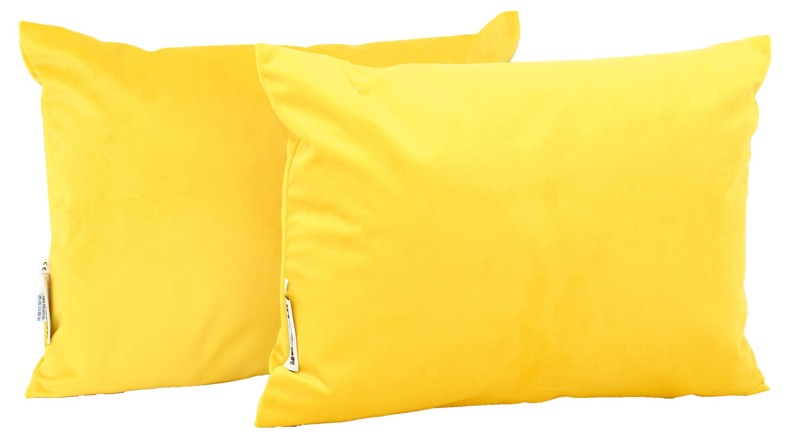 Kissen Relax 2er-Set – Kissen für Sitzlandschaft, Gelb