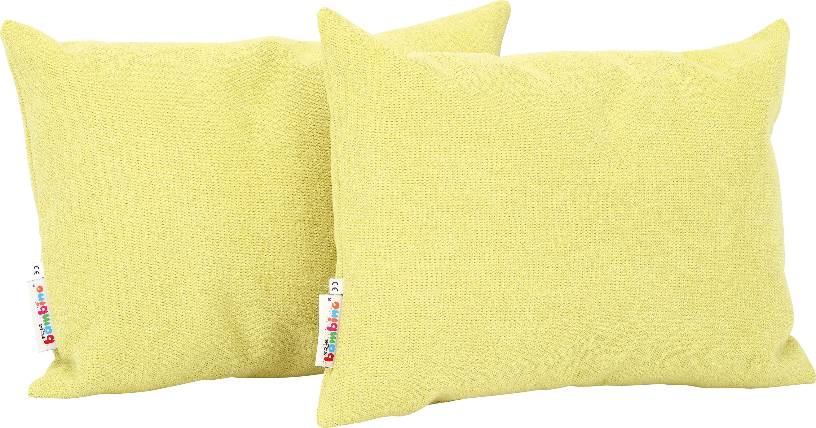 Kissen Relax, 2er-Set – Kissen für Sitzlandschaft, limone