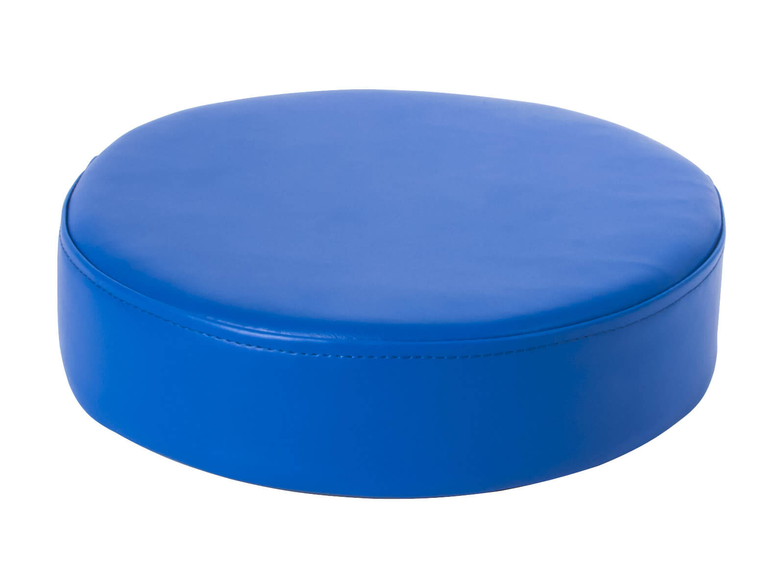 coussin de siège rond, bleu foncé