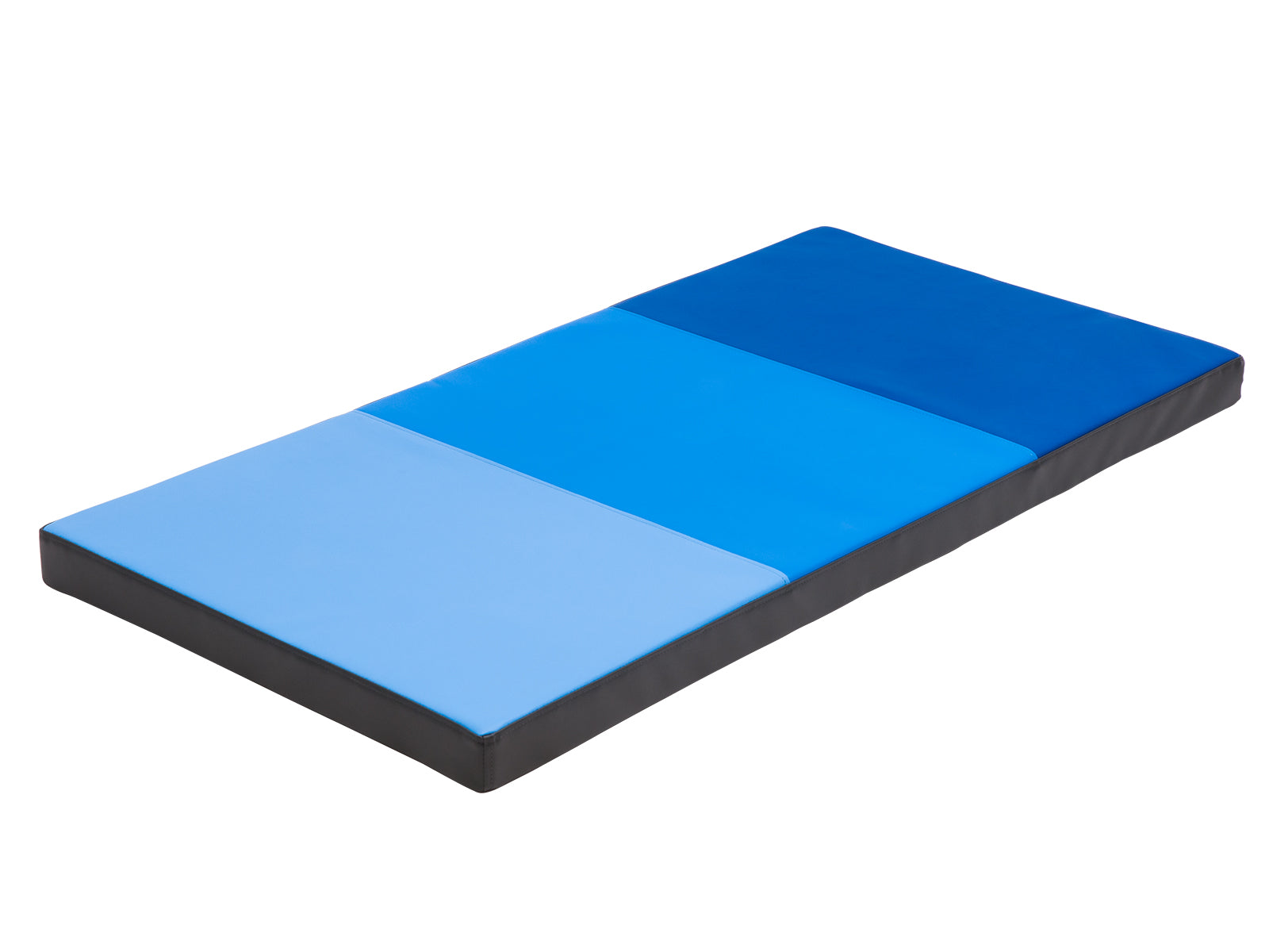 Matelas / tapis de jeu triple, divers coloris & antidérapant 120cm x 60cm x 6cm