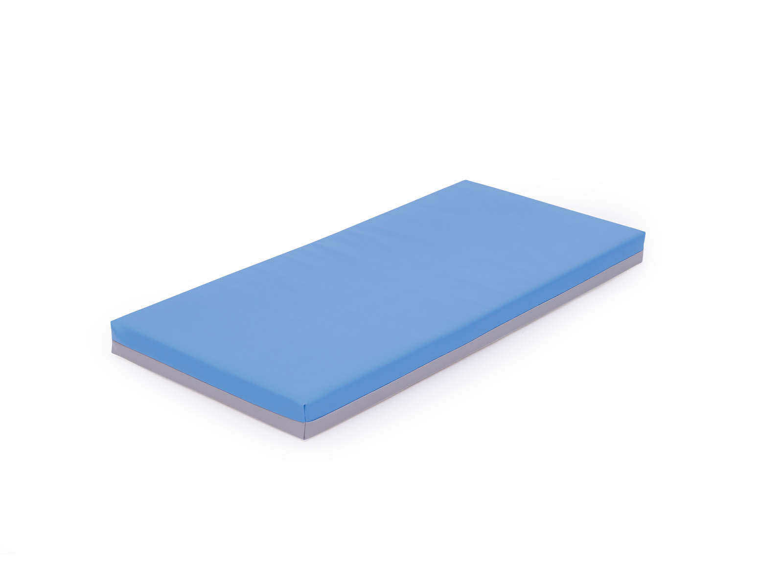 Coussin pour transat 120x55cm, bleu/gris