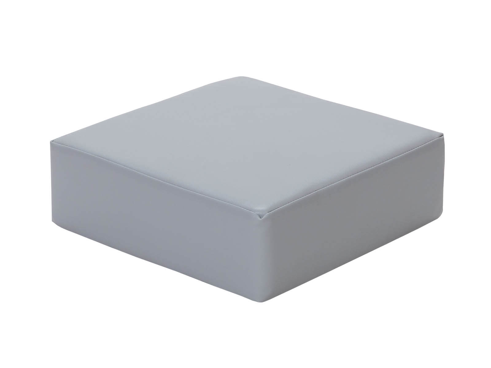 Coussin d'assise carré, gris clair