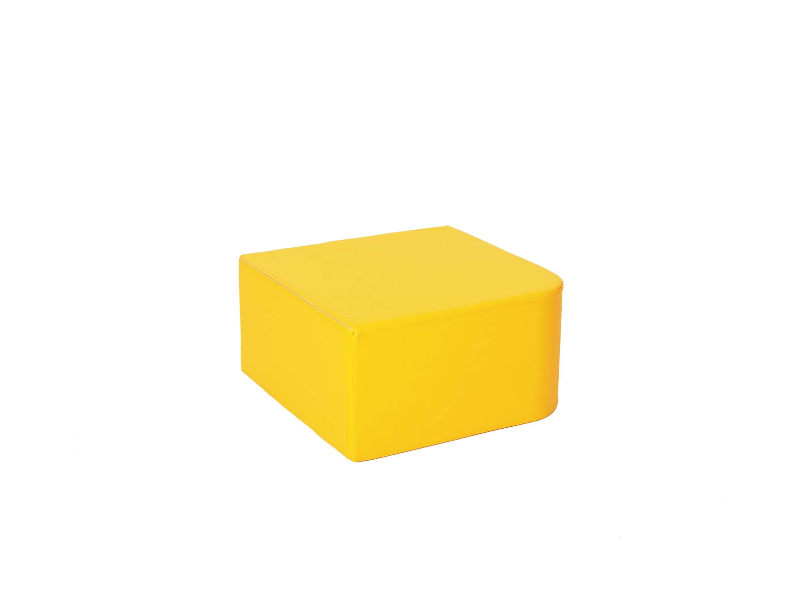 Zonnige hoekbank, geel