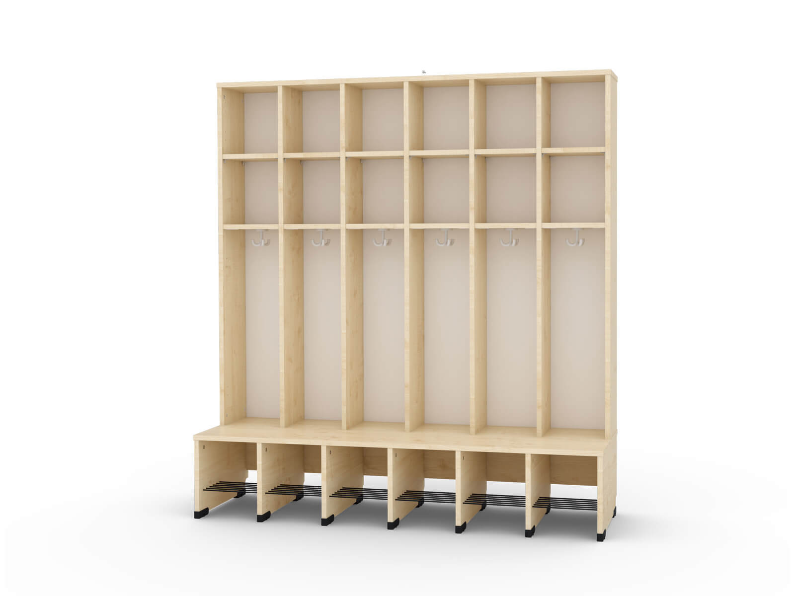 Vestiaire Maxi 6 places