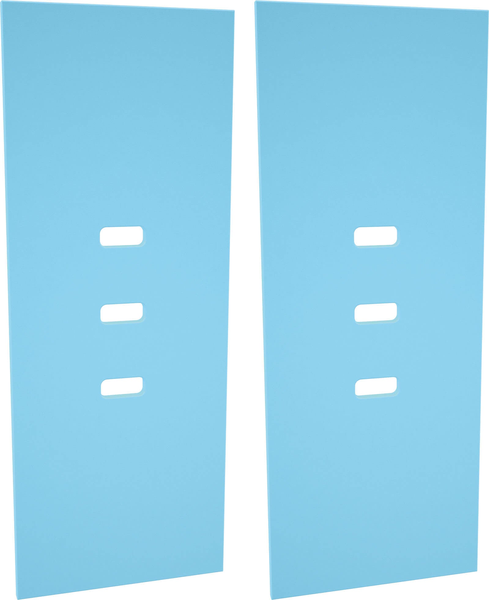 Türen für Garderobe Rainbow, 2 St. - hellblau
