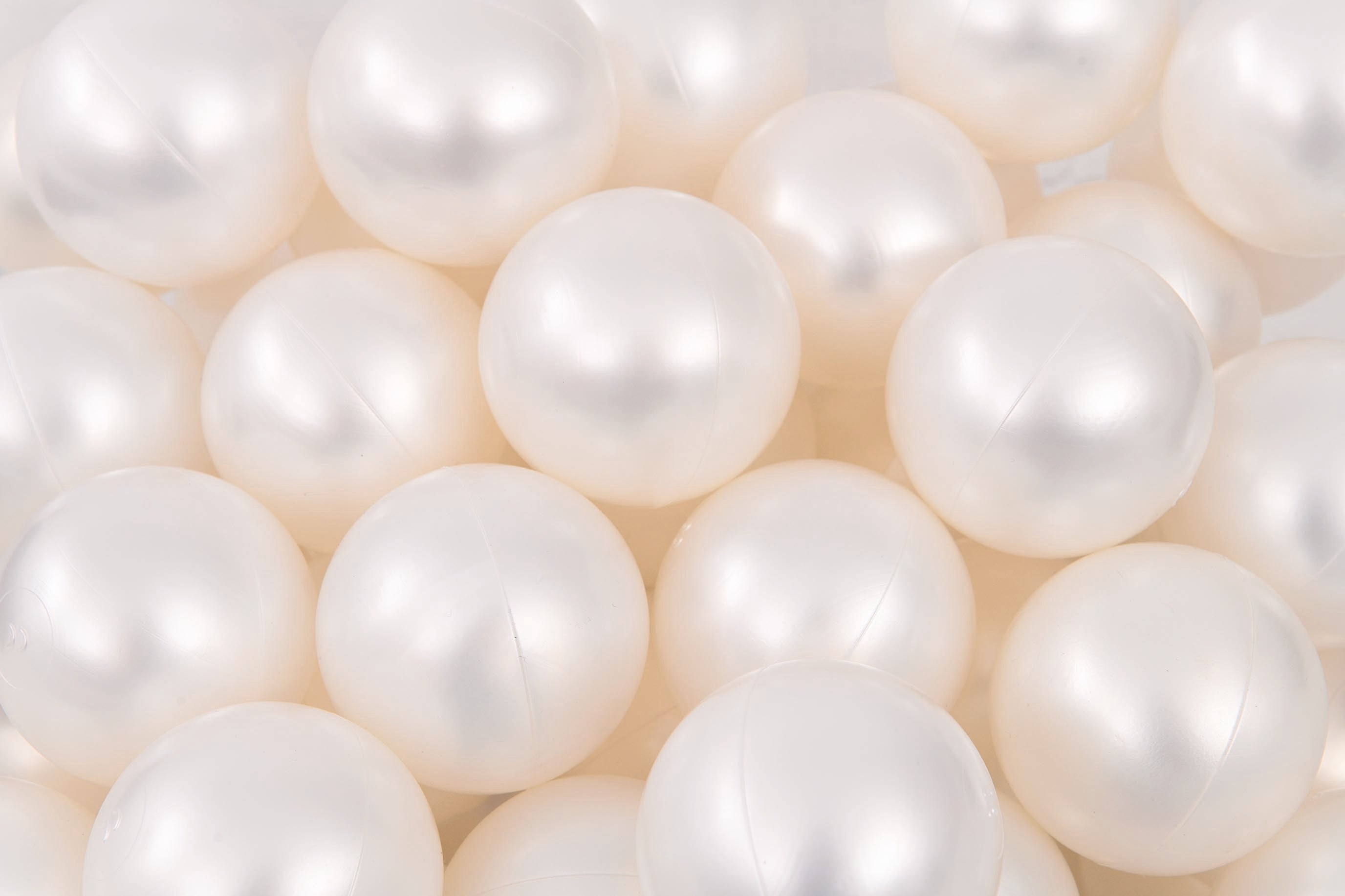 Balles pour piscine à balles - 8cm / 250 pièces perle