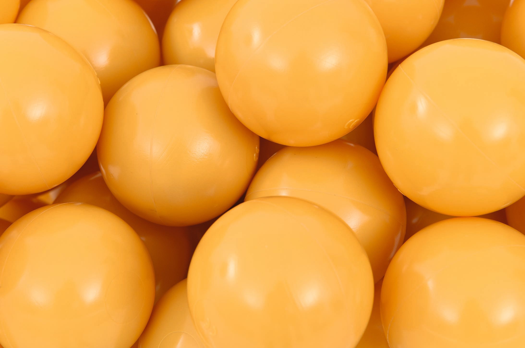 Balles pour piscine à balles - 8cm / 250 pièces jaunes