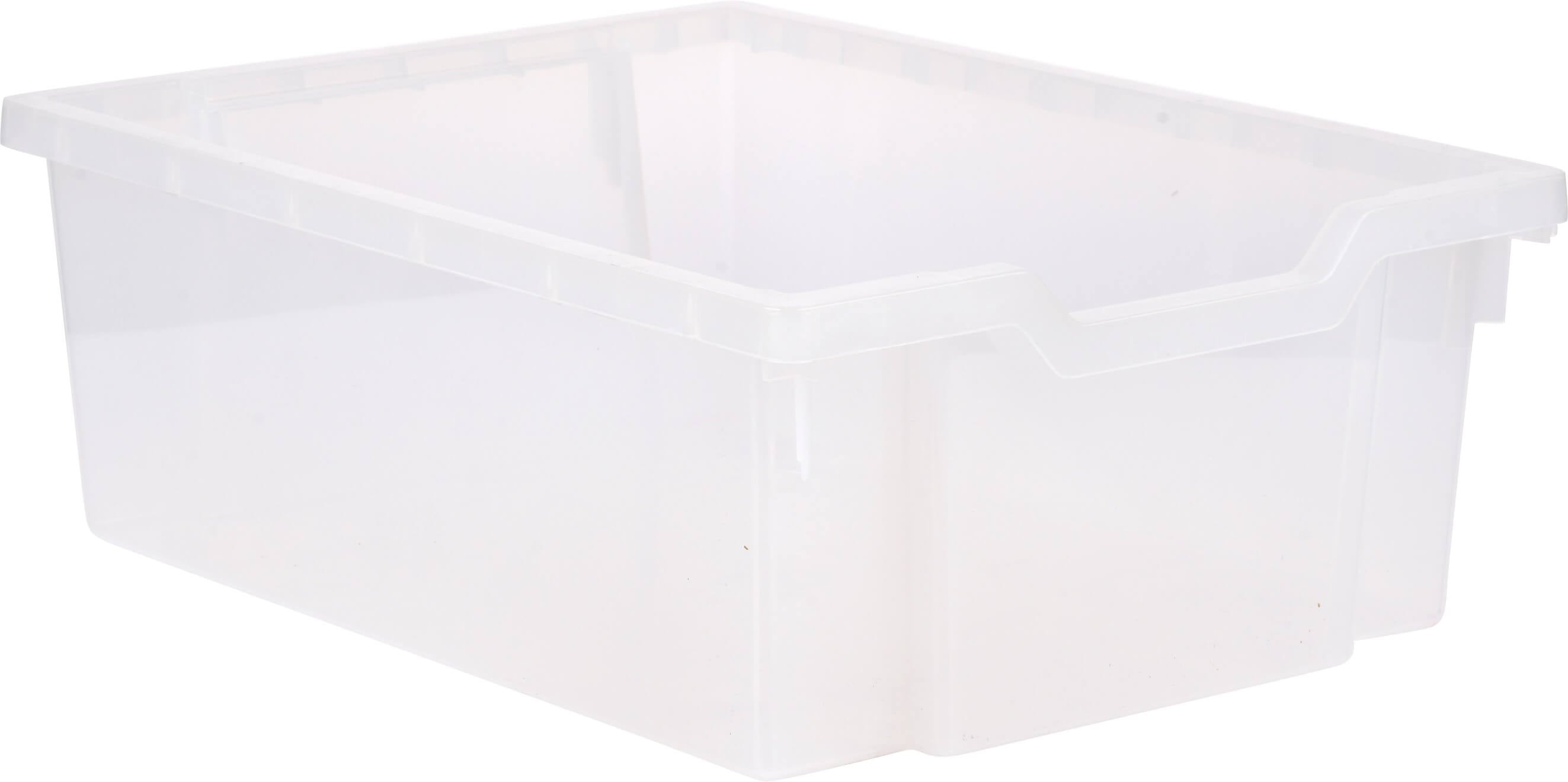 mittlerer Schiebecontainer - transparent (Schienen inkl.)