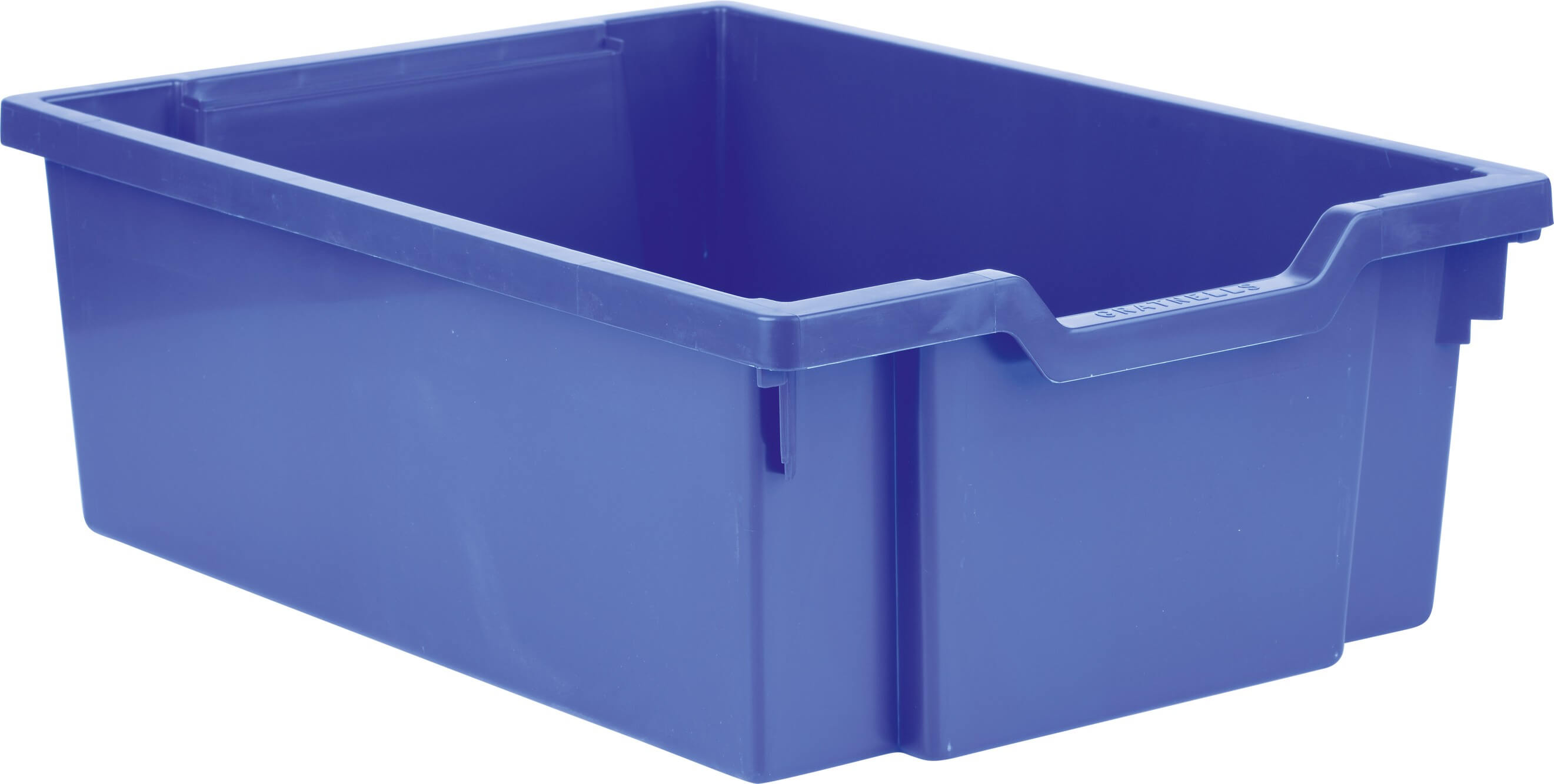 mittlerer Schiebecontainer - blau (Schienen inkl.)