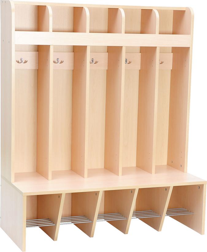 Garderobe schwer entflammbar Schmetterling Mariposa, 5 Fächer, 32,5 cm