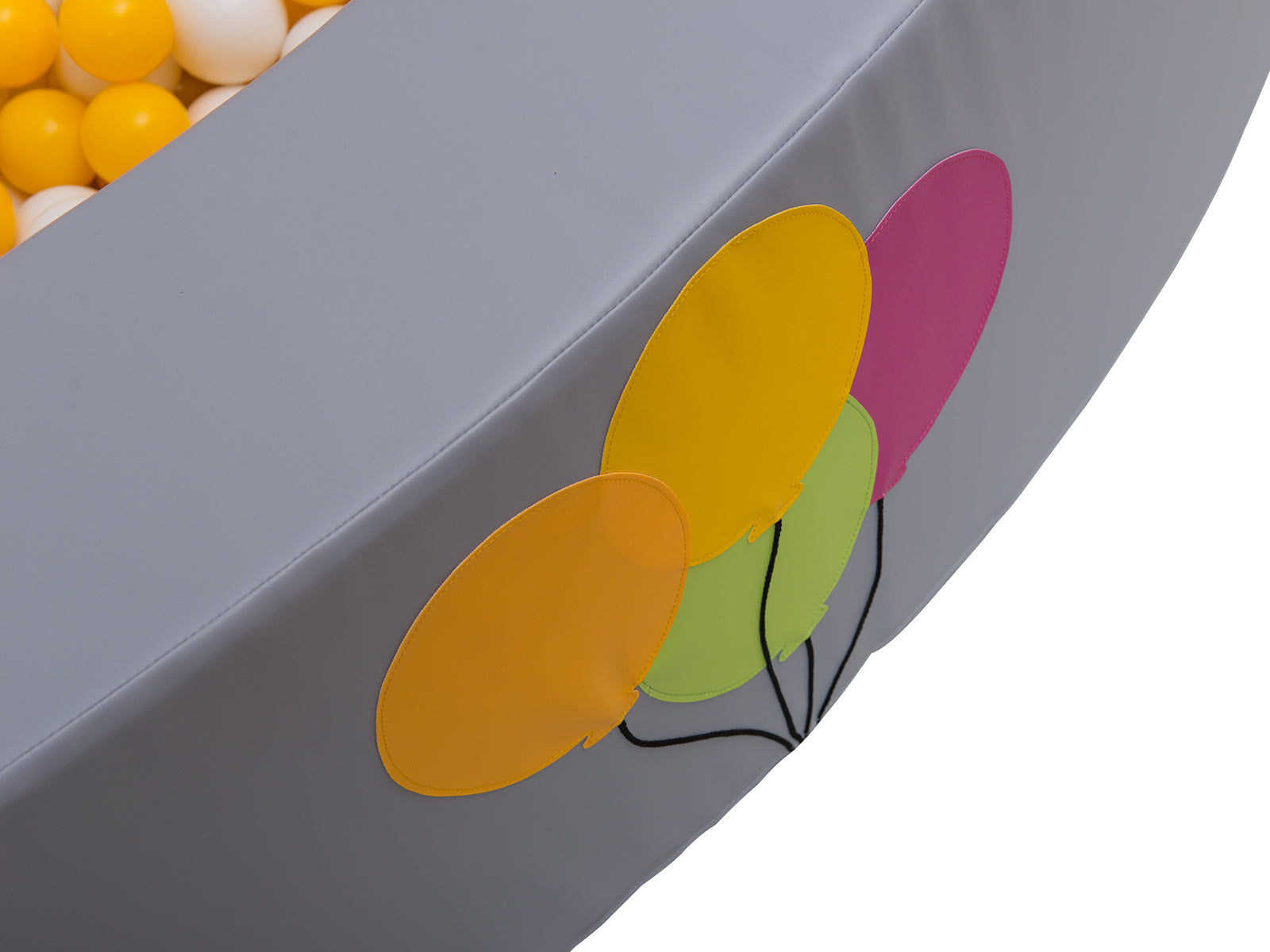 Piscine d'angle piscine à balles - Ballon 160x160x40, boules en option