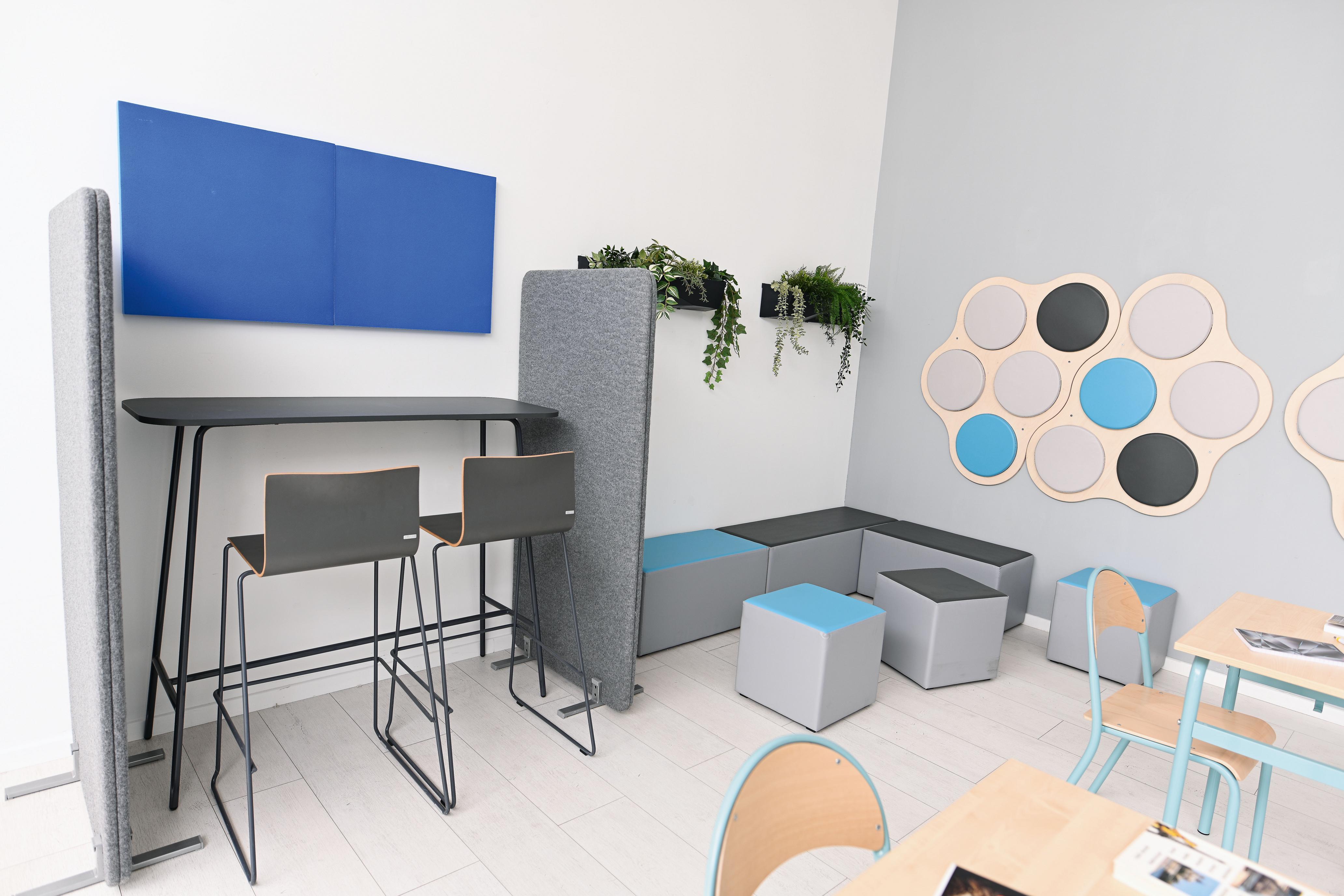 Modul Blocks maxi Hochtisch H 110 – Stilvoll & modern, anthrazit