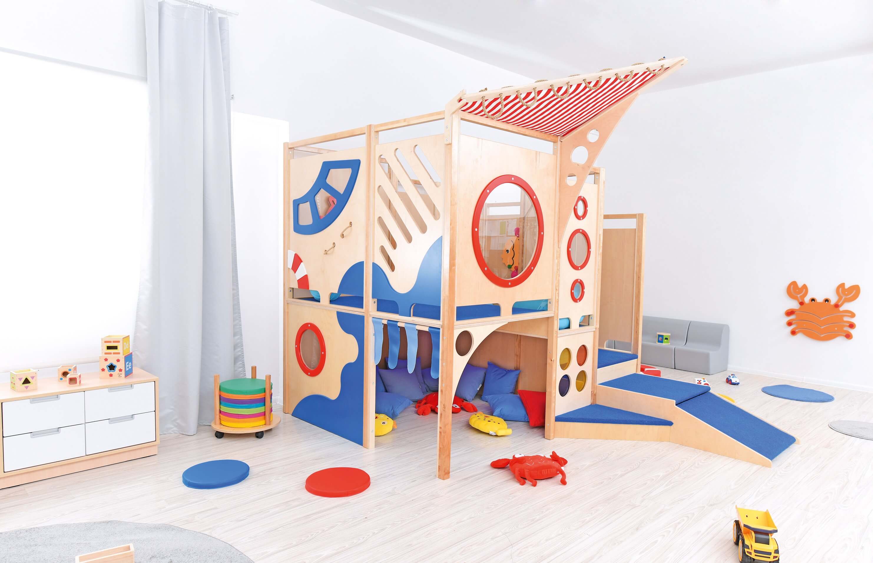 Kindergarten Spielburg Neptun im Gruppenraum 2