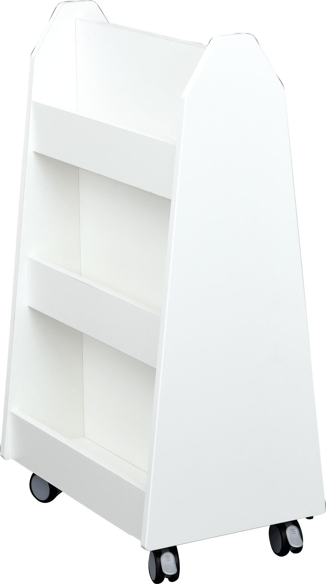 Mobiles, zweiseitiges Bücherregal für Kita und Schule. - Produkt wird im Kindergarten oder Schule genutzt.