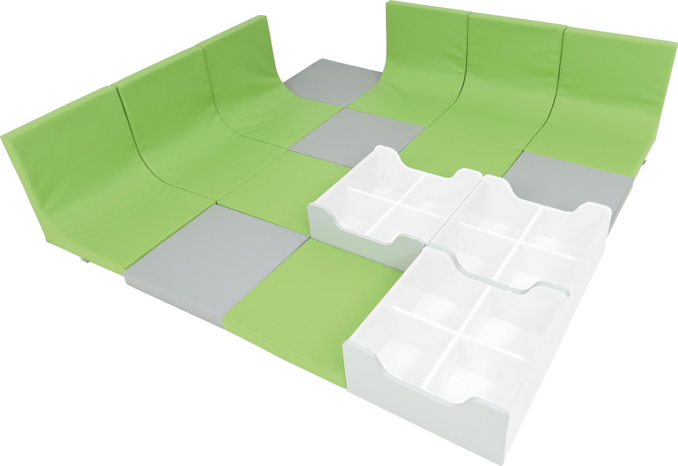 Quadro Leseecke – Deine Leselandschaft in 74 Farben - Produkt wird im Kindergarten oder Schule genutzt.