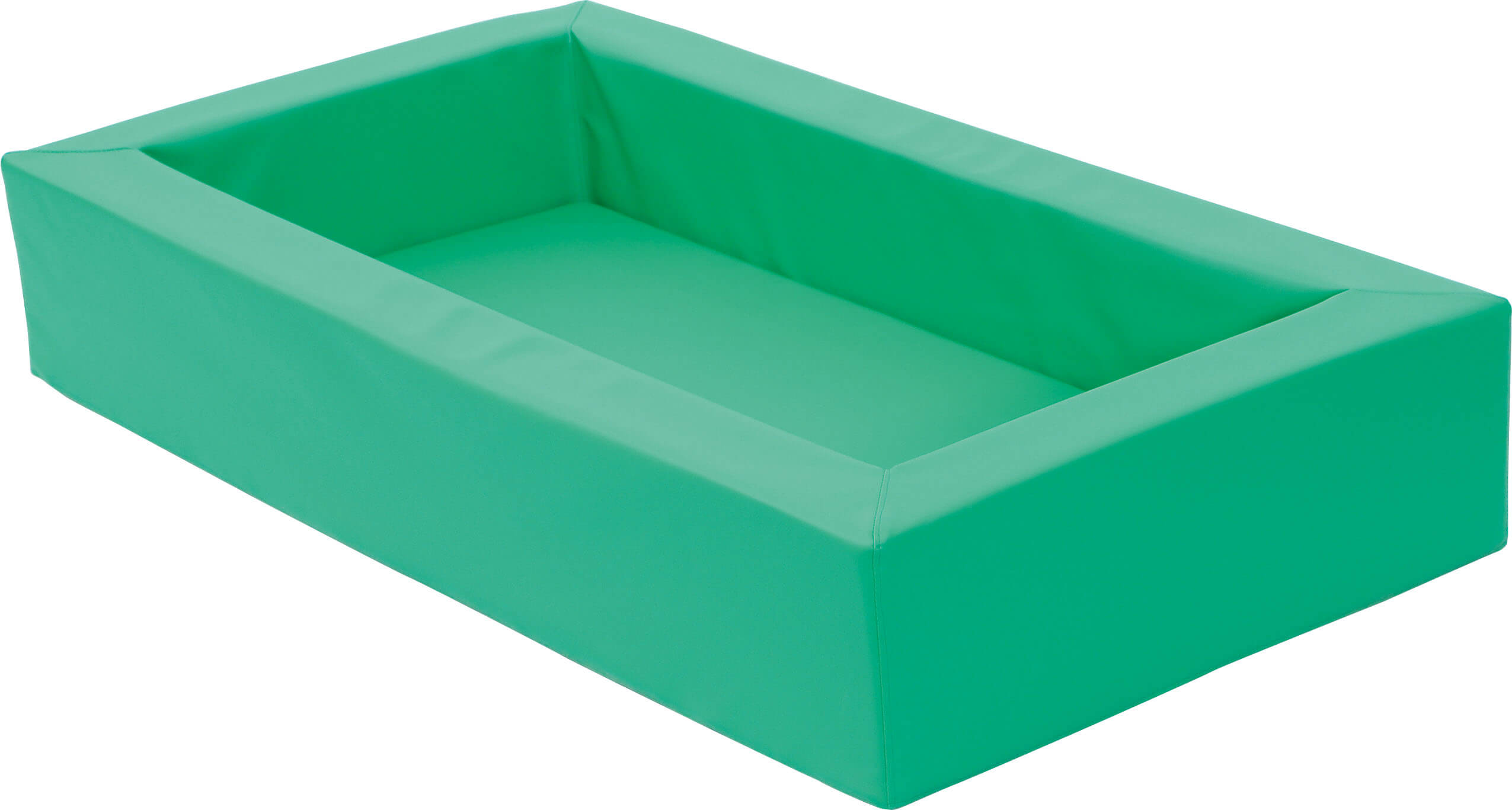Ruheraum Krippenbett aus Schaumstoff grün