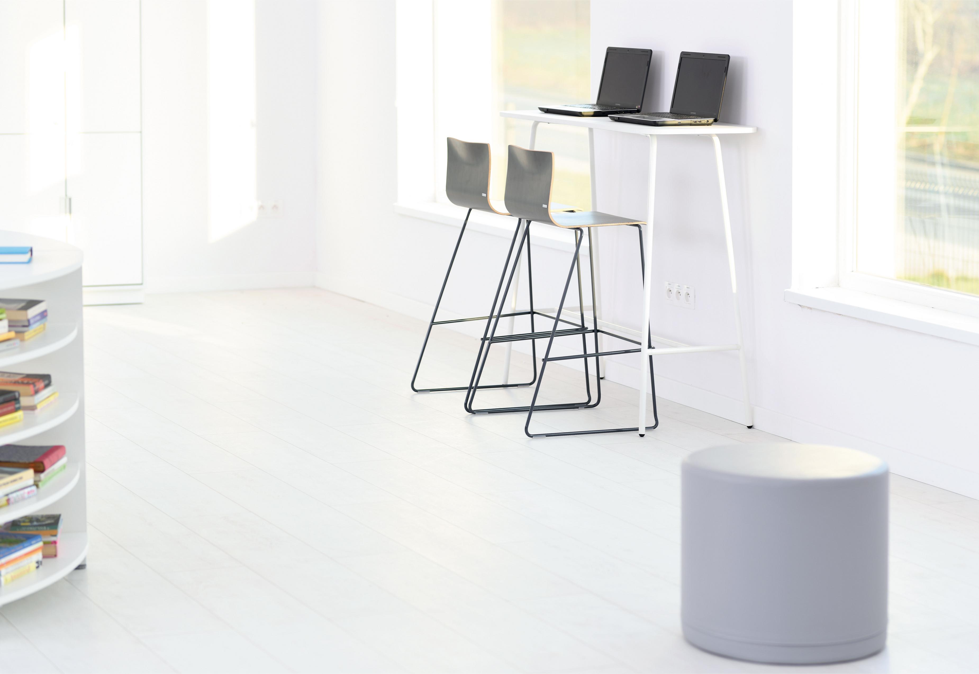 Modul Blocks maxi Hochtisch – stilvoll & funktional, weiß