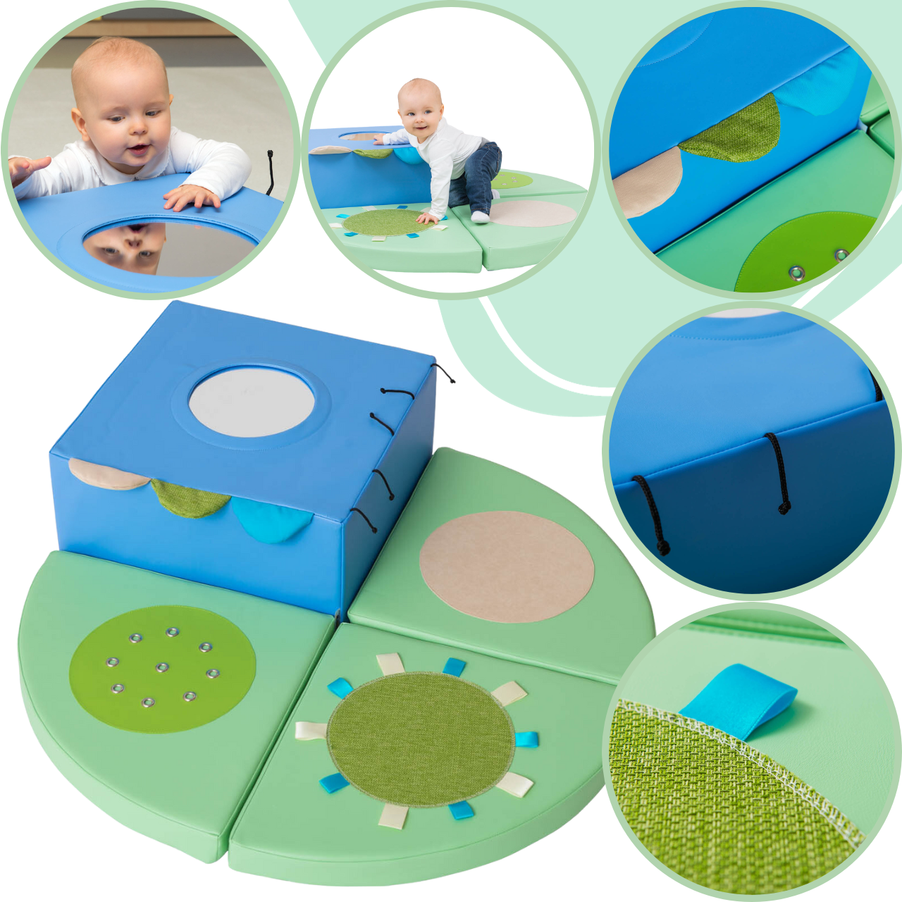 Sensorische Kruip-eiland Explorer