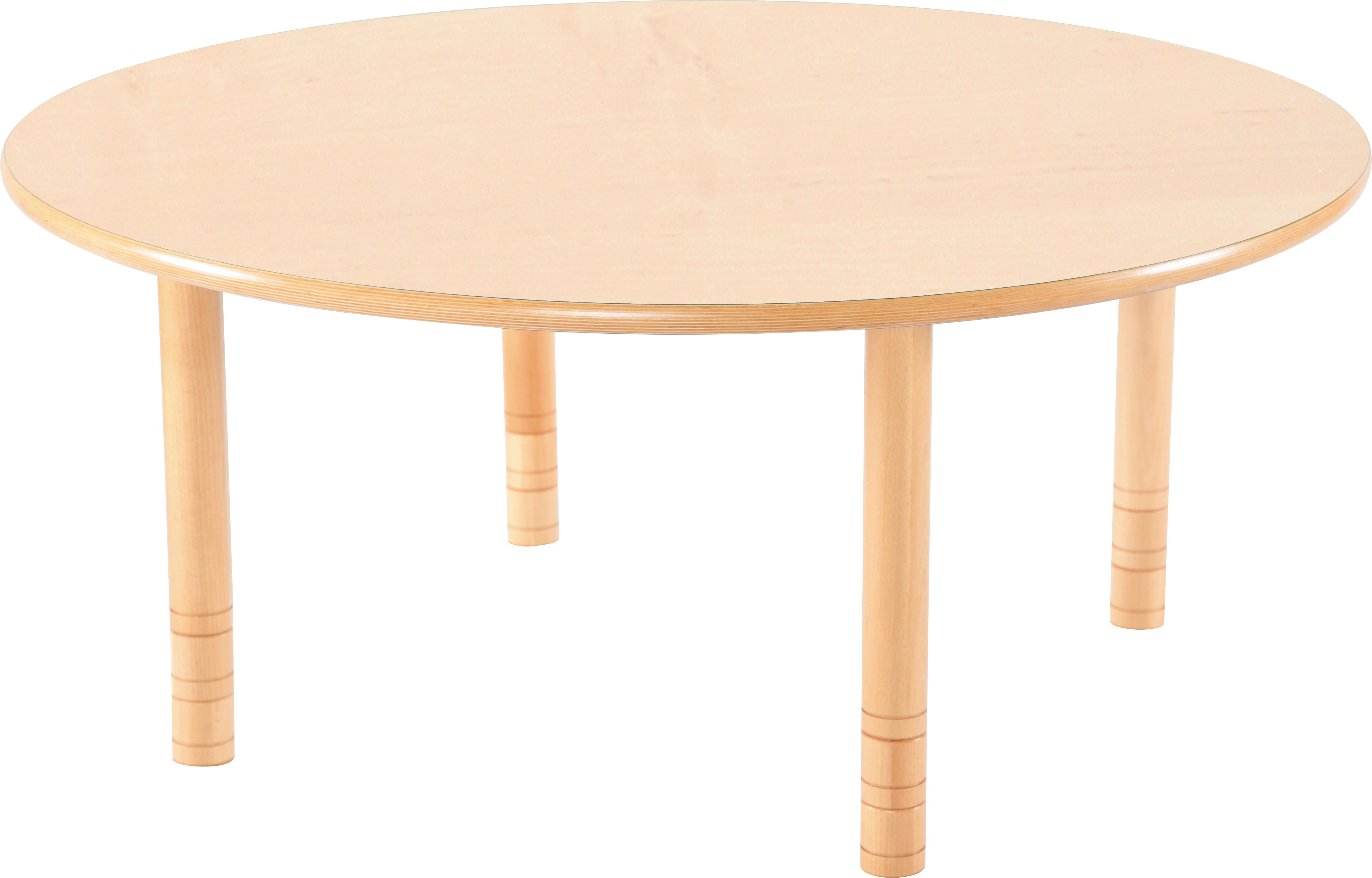 runder Tisch in für Kindergarten Krippe und Schule buche