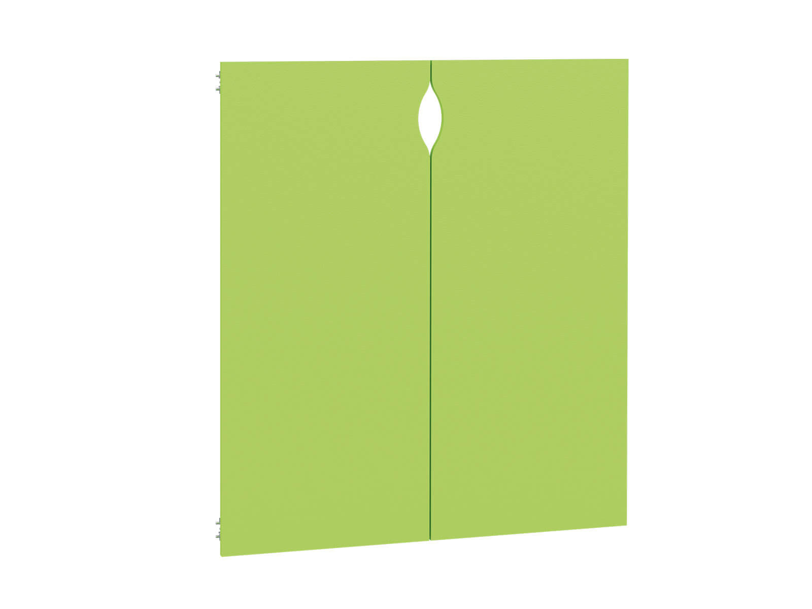 Türen(links & rechts) 4 Regaleinheiten hoch, auch kompatibel für hohes Regal - limettette - Feria-Serie