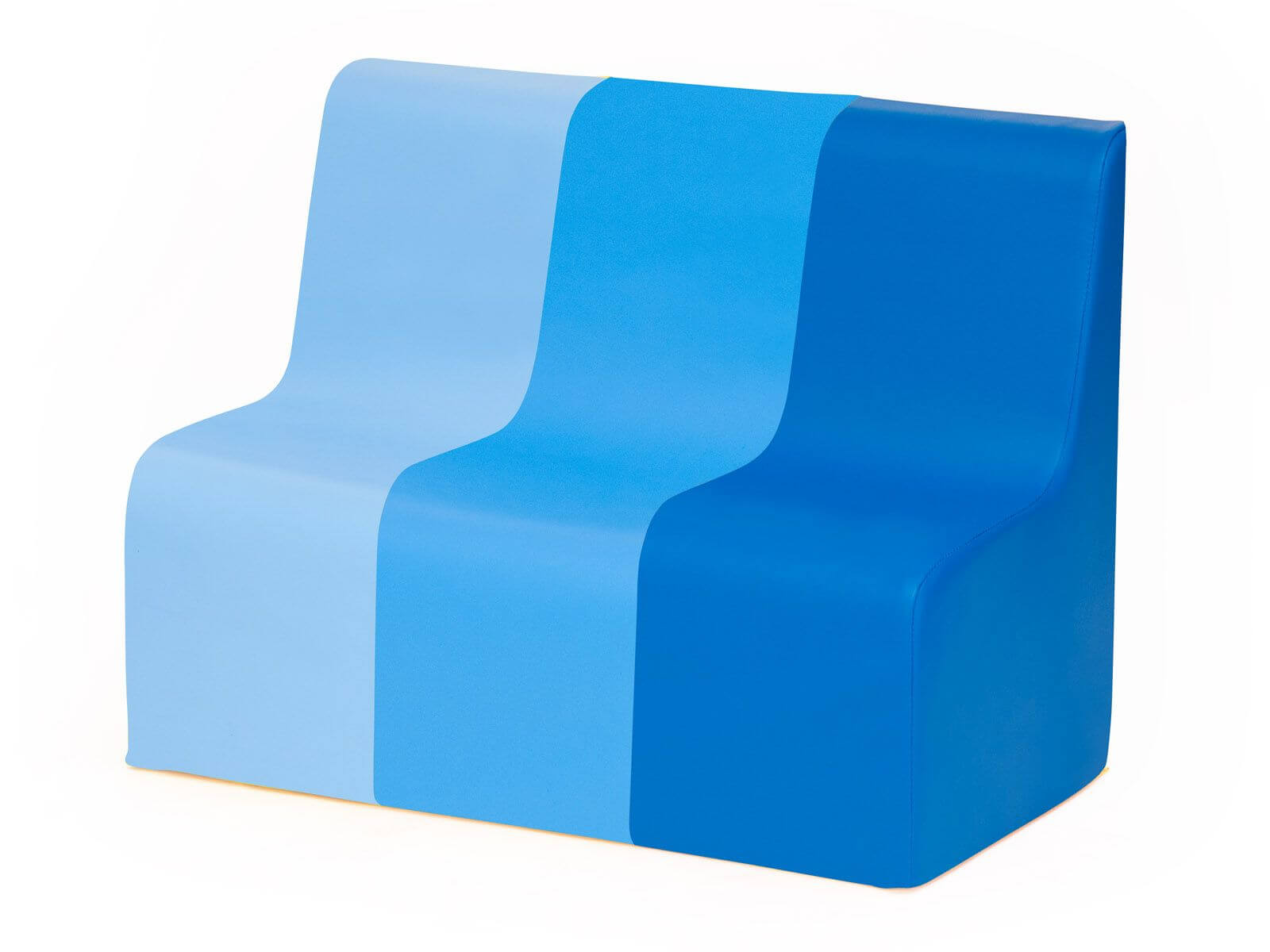 Zonnige bank II blauw