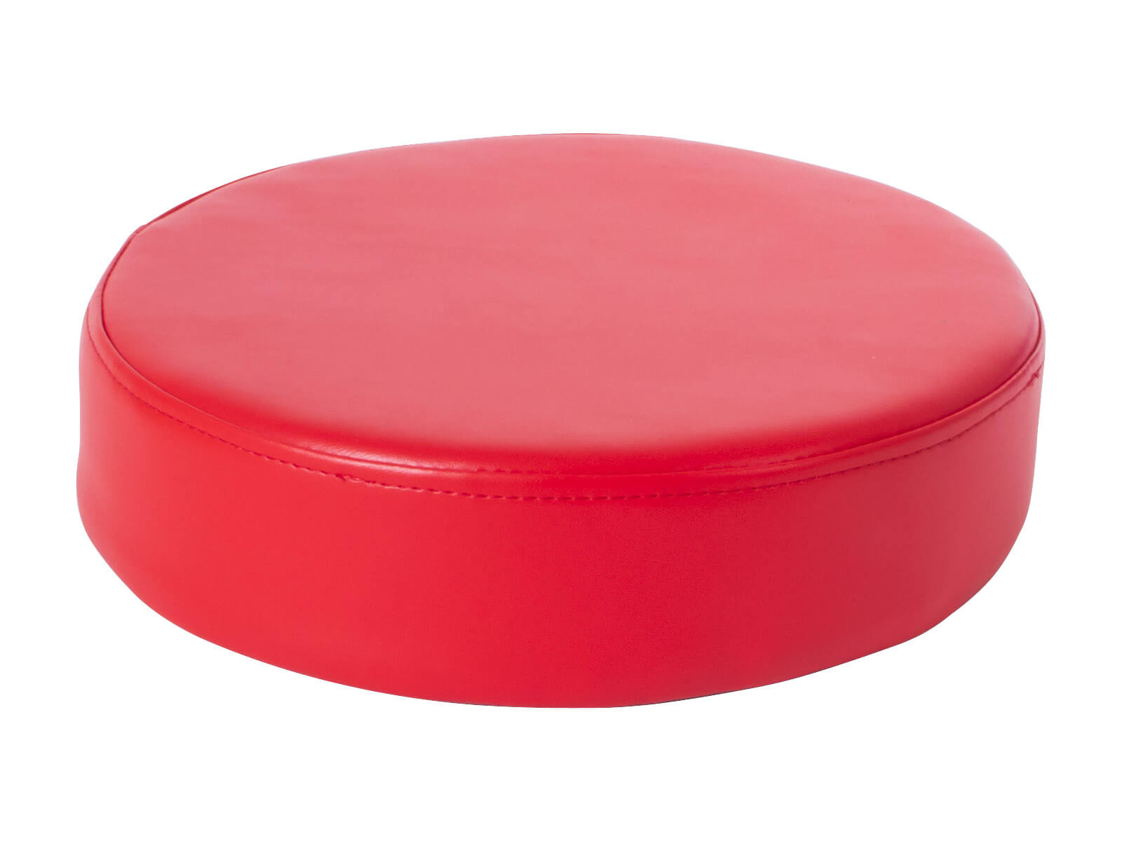 ronde zitkussen, rood