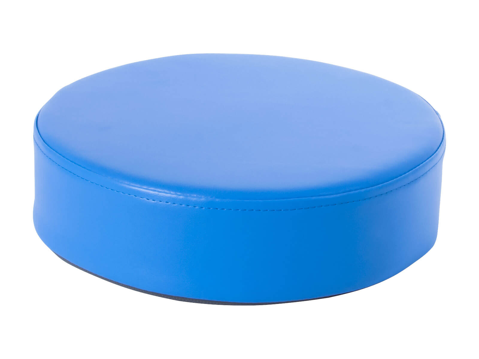 rond zitkussen, blauw