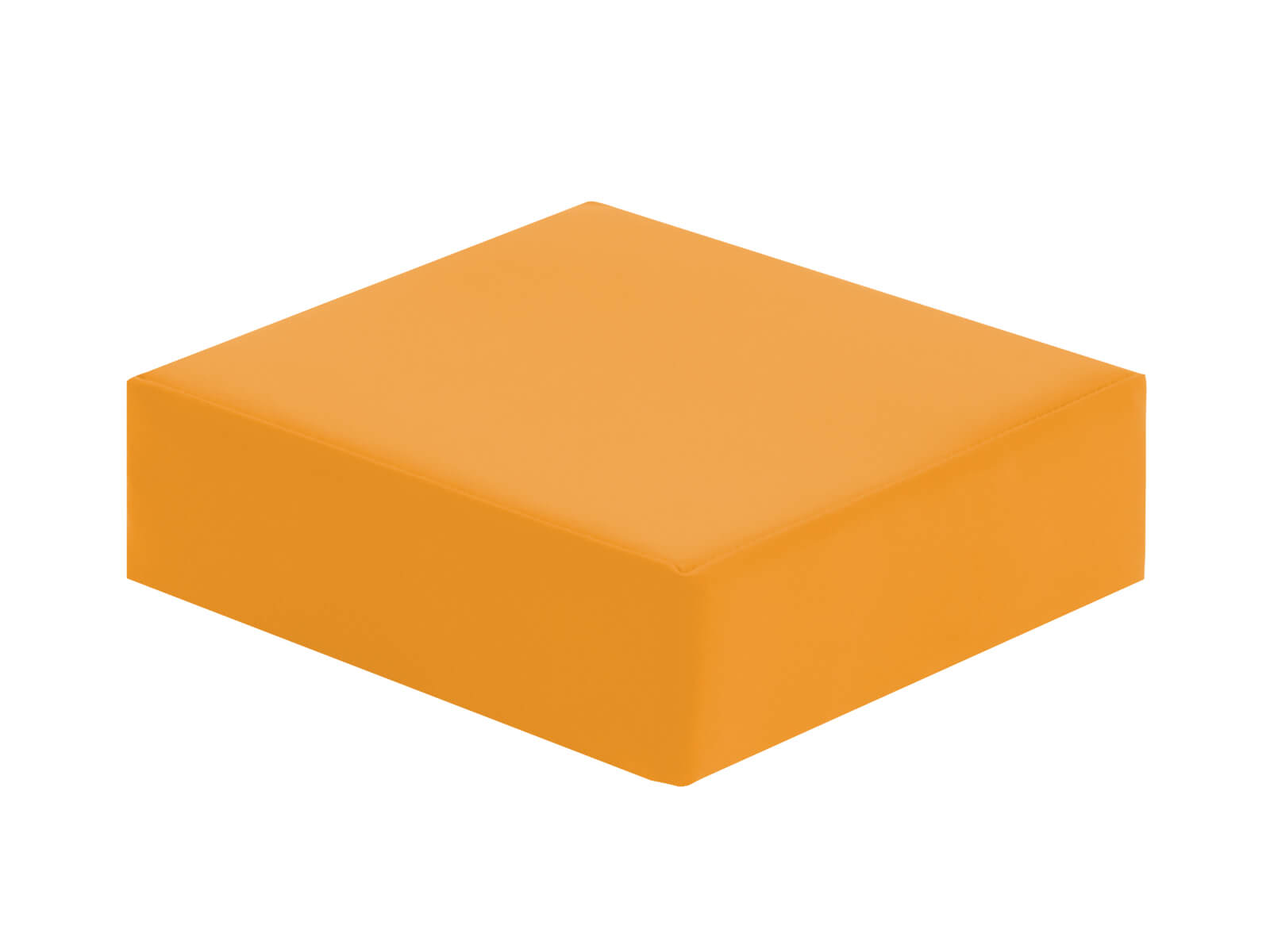 Vierkant zitkussen, Oranje