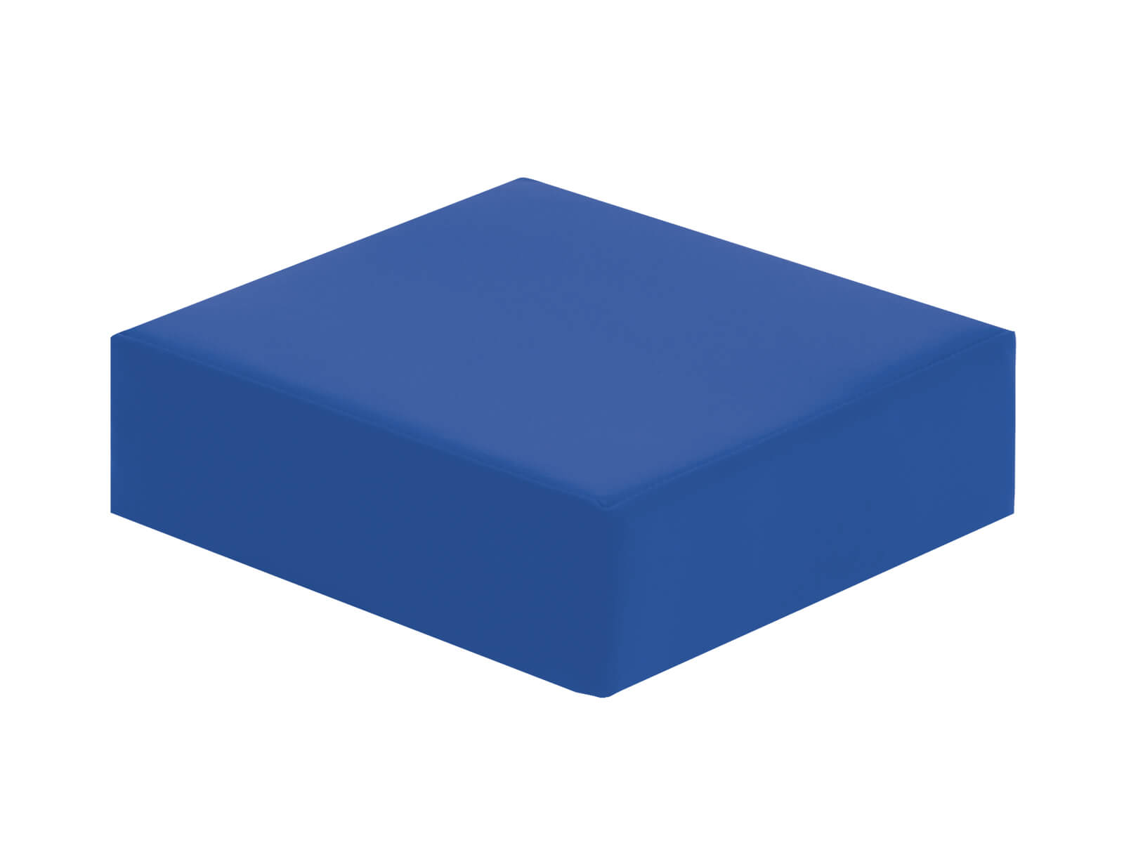 Vierkantig zitkussen, donkerblauw