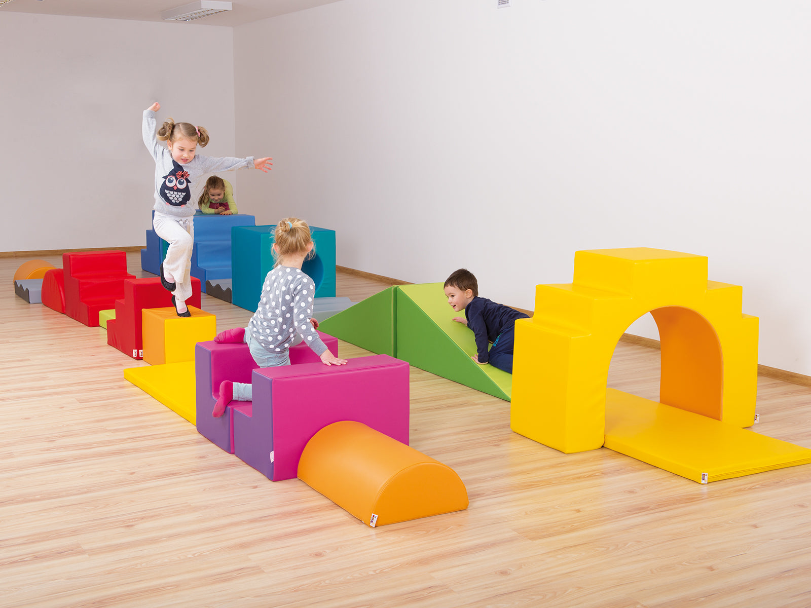 Blocs de construction en mousse Château en ensemble de 29 pièces.