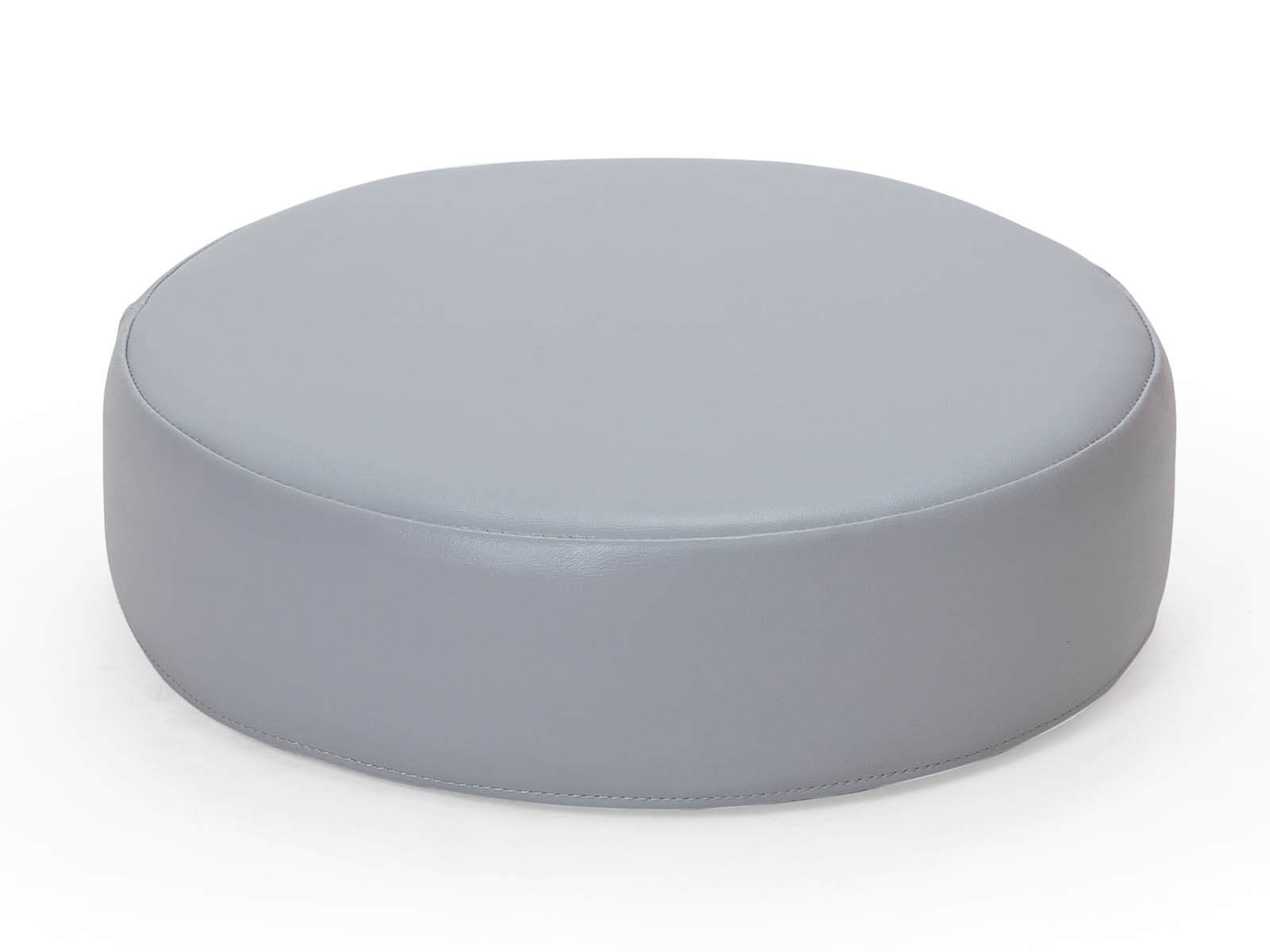 ronde zitkussen, lichtgrijs