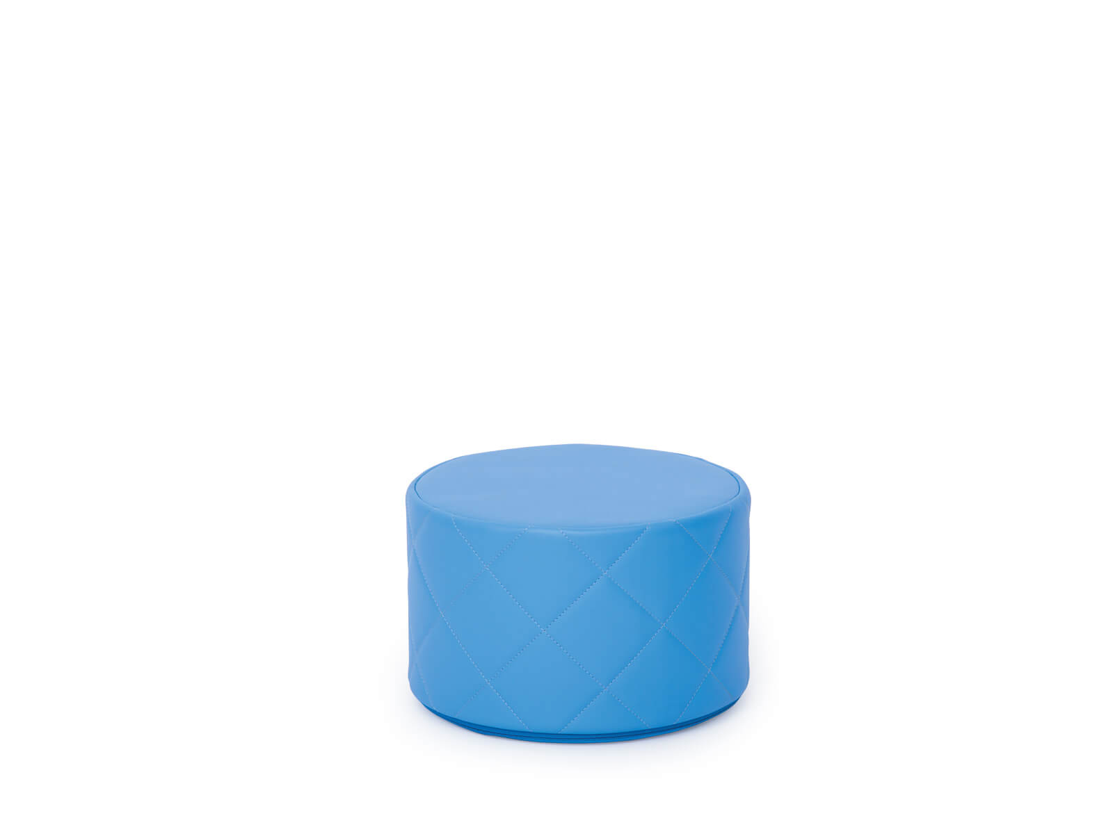 Tabouret Drums, bleu clair