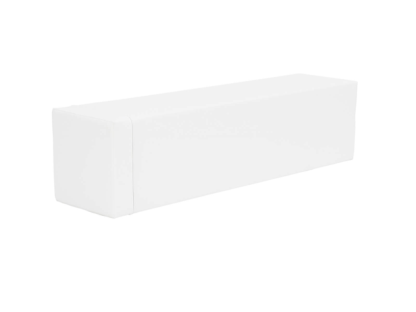 Element van schuimrubber - langwerpig blok, wit